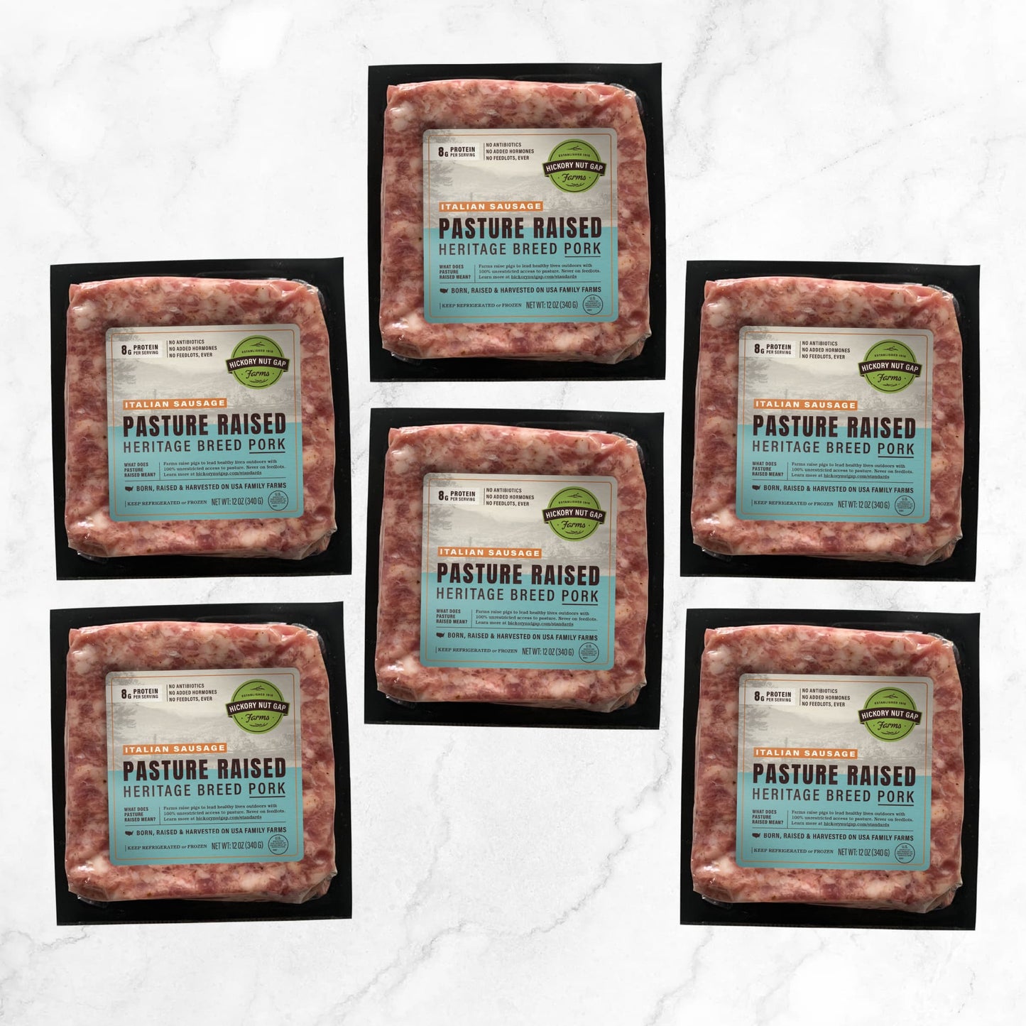 Pasture Raised Pork Italian Sausage (1/2 case)
