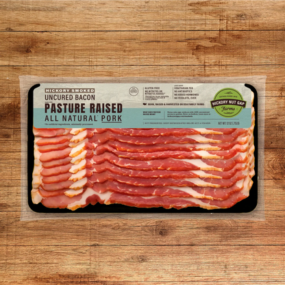 Pasture Raised Uncured Pork Bacon