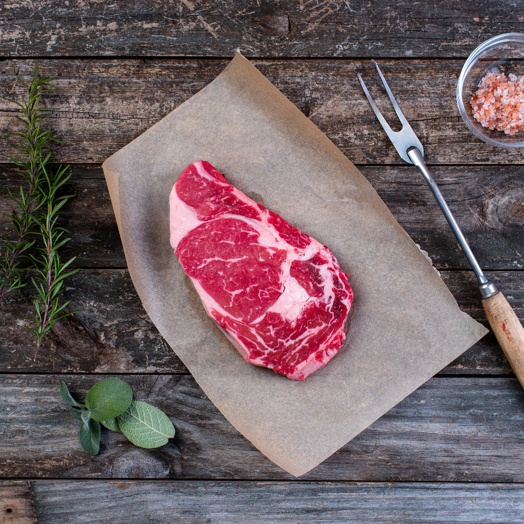 100% Grassfed Ribeye Steak Box (6 count)