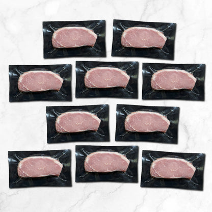 Pasture Raised Boneless Pork Chops (10 count)