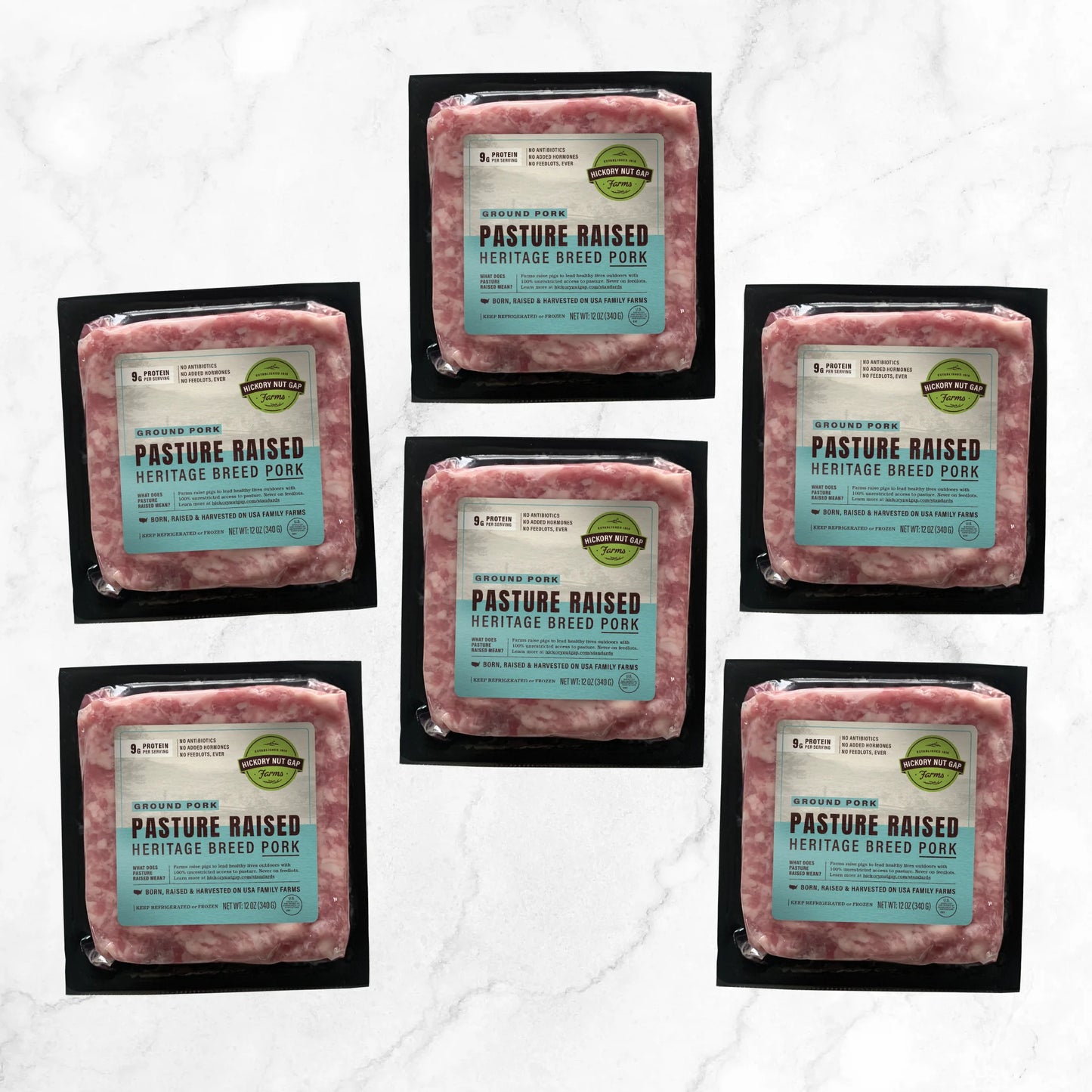 Pasture Raised Ground Pork (1/2 case)