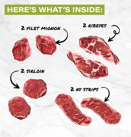 Grassfed Steak Sampler